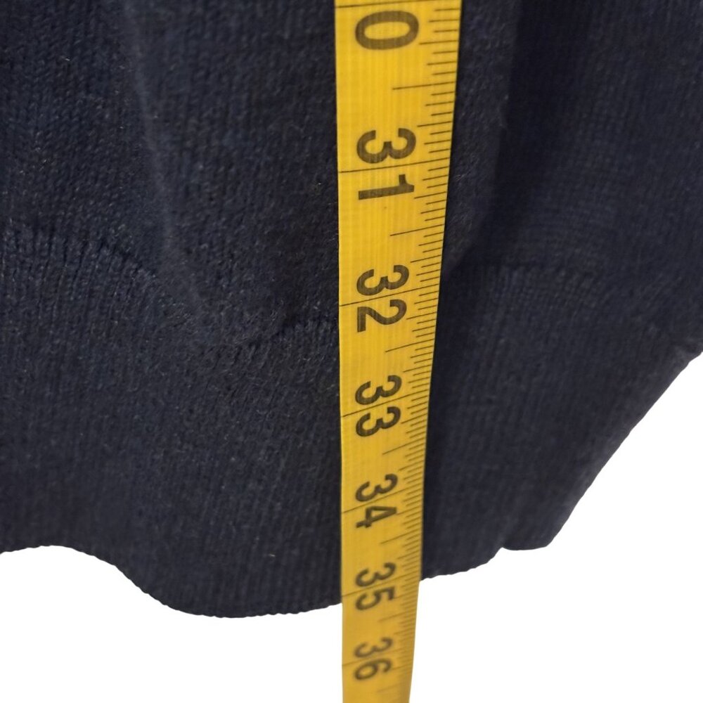Charles River Apparel Mens Mystic Sweater Hoodie XXL Navy Heather 60% Cotton 40% - Picture 8 of 9